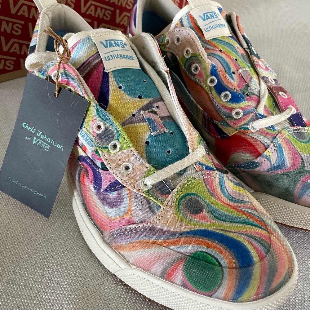 Mens 9 - VANS X CHRIS JOHANSON ULTRA RANGE EXO SWIRL